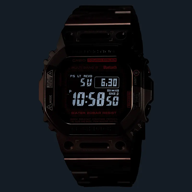 Casio G-Shock Titanium Virtual Armor Solar Tough Bluetooth® Men's Watch | GMW-B5000TVB-1